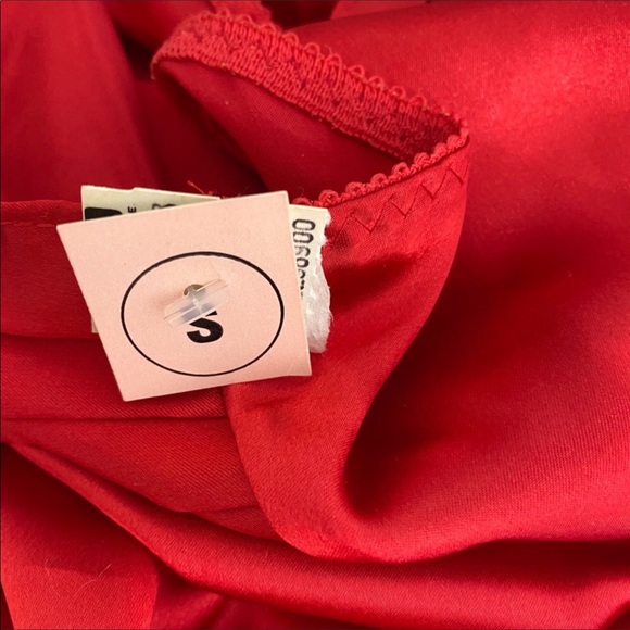 Vintage Red Silky Cami NWT Size Small - Picture 7 of 7